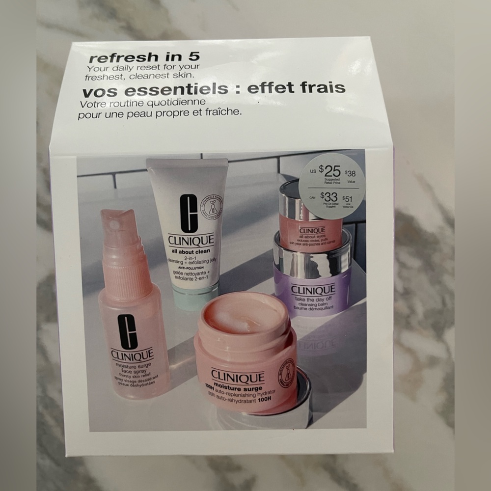 Clinique refresh in 5